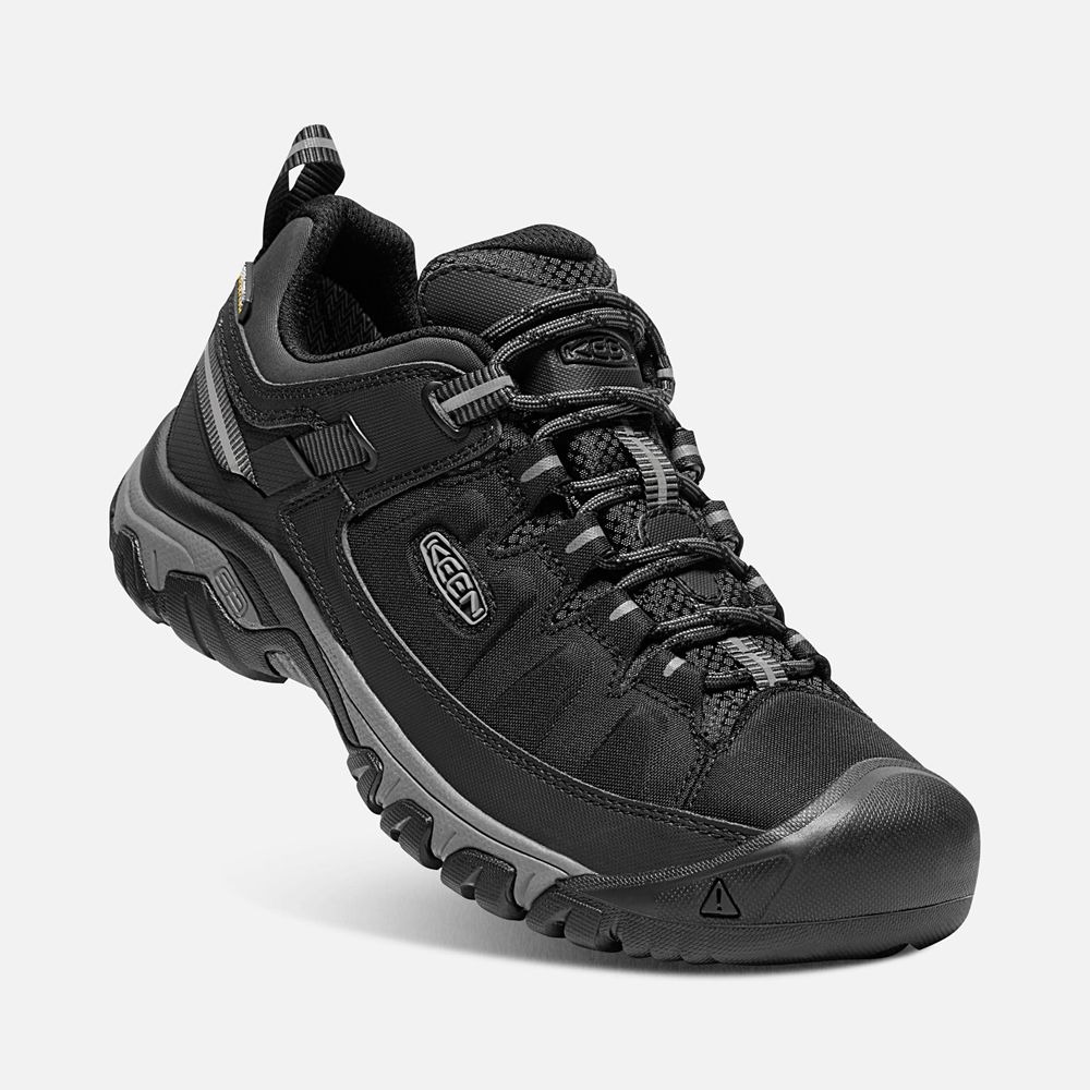 Keen Outdoor Ayakkabı Erkek Siyah - Targhee Exp Waterproof - Türkiye XJAZ78542